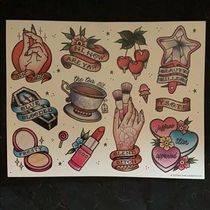 Jeffree star stickers